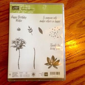 $15 / 3 for $40 Stampin Up! New - Avant Garden Stamp Set